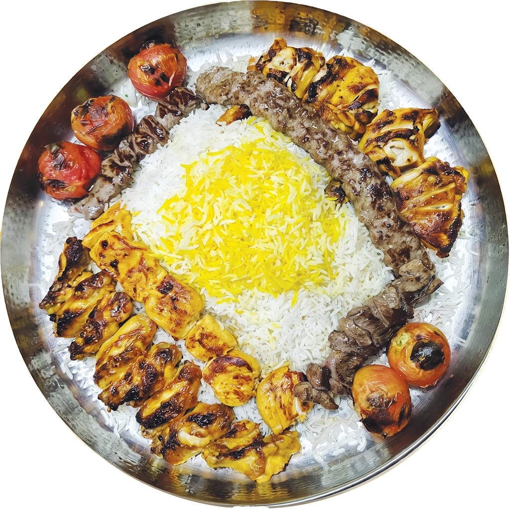 Grill Master Combo at MR KABAB Persian Restaurant in Tbilisi
