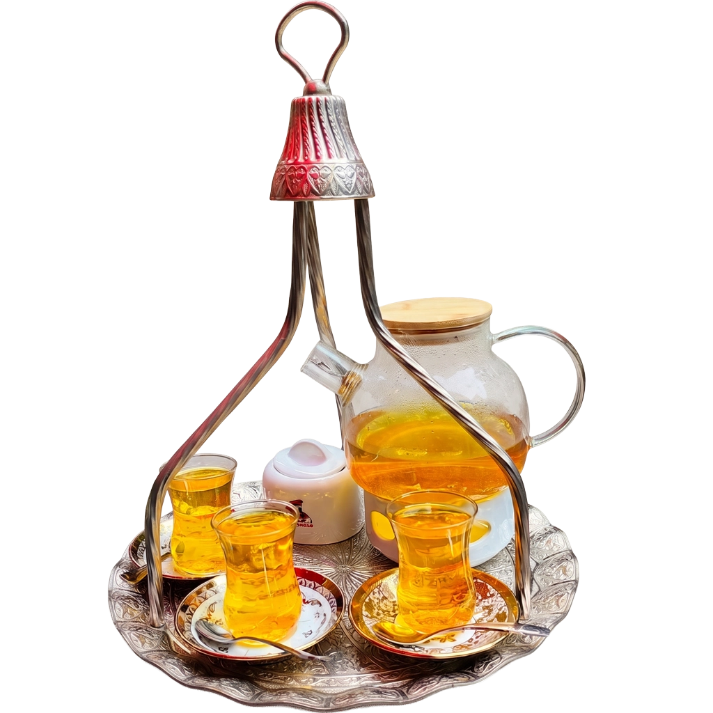 Pot of Saffron Tea
