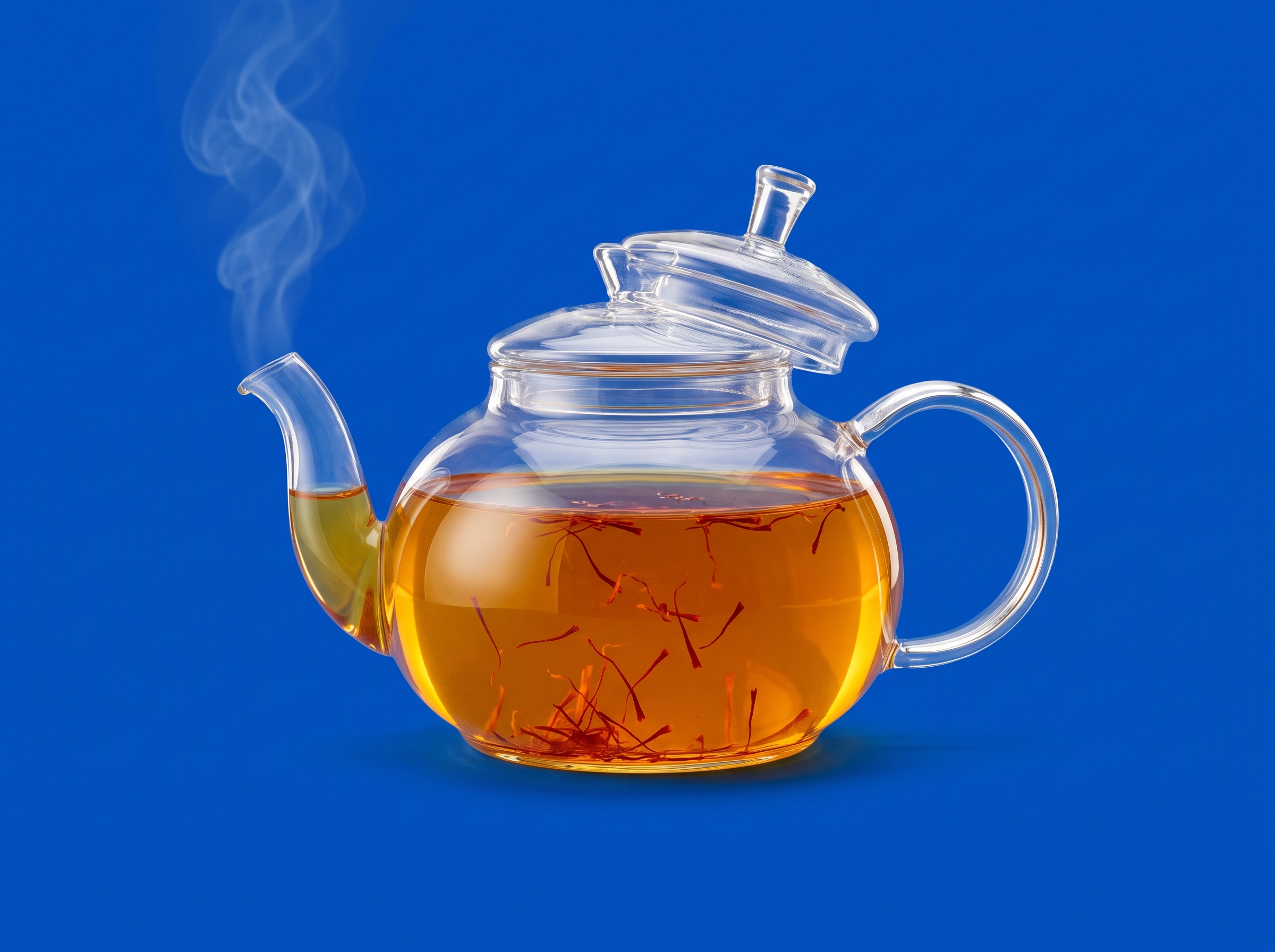 Pot of Saffron Tea
