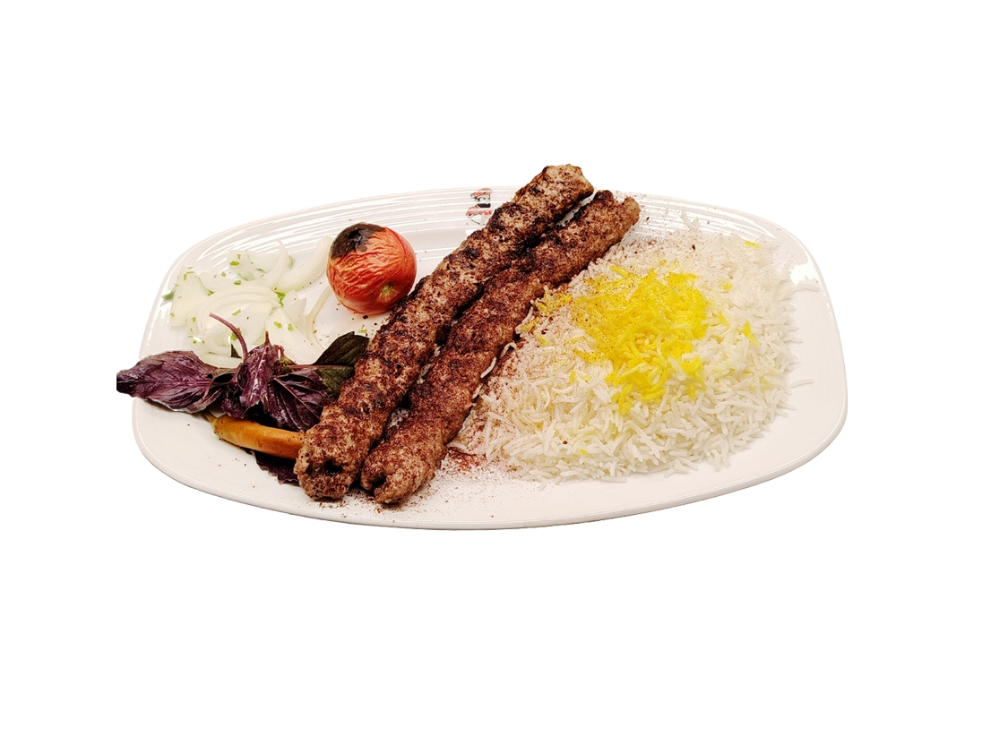 Double Koobideh Kabab with Rice