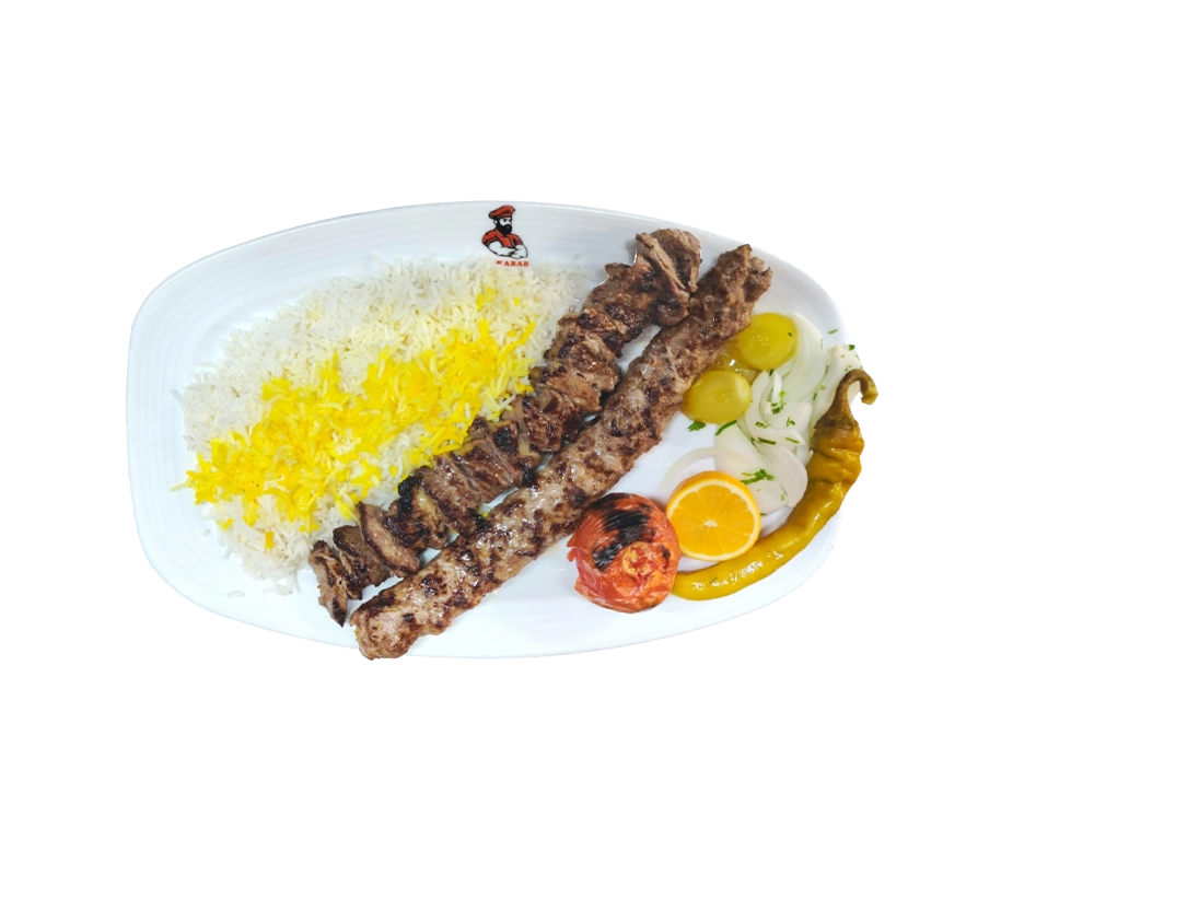 Mix Chenjeh & Koobideh with Rice