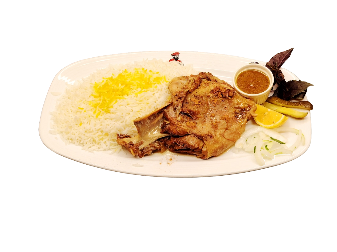 Lamb Shoulder with Rice
