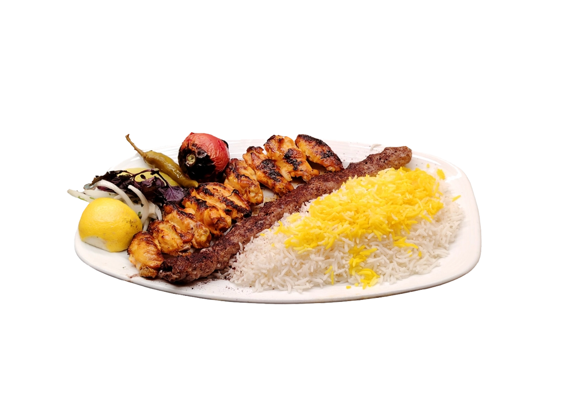 Chicken Wings & Koobideh with Rice