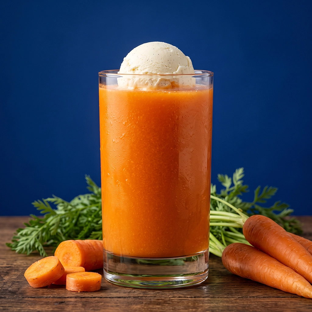 Carrot Fresh with Ice Cream