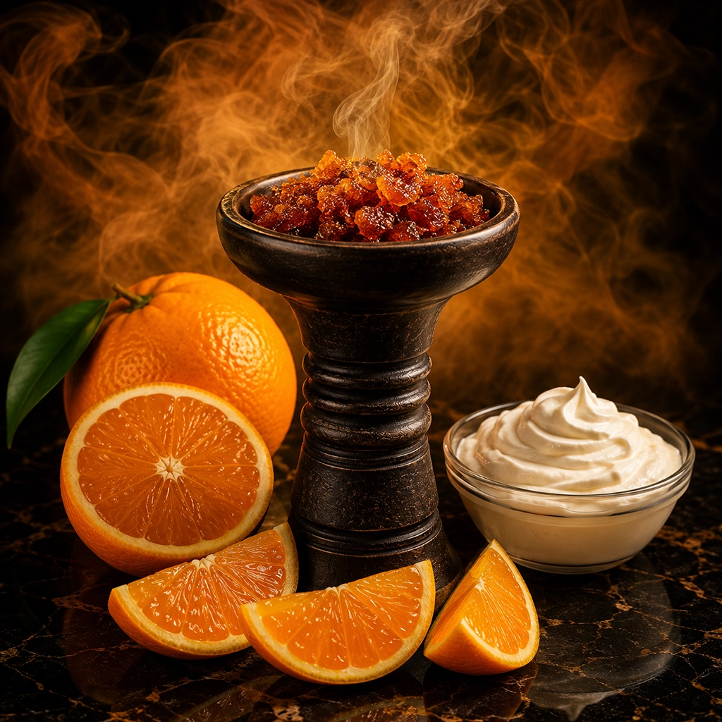 Orange with Cream